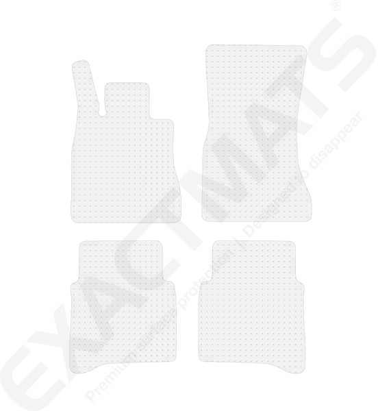 Exactmats, USA Made, Premium Clear Overlay Floor Mats. Fits