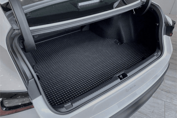X-Mat trunk mat placed in trunk. Highlight