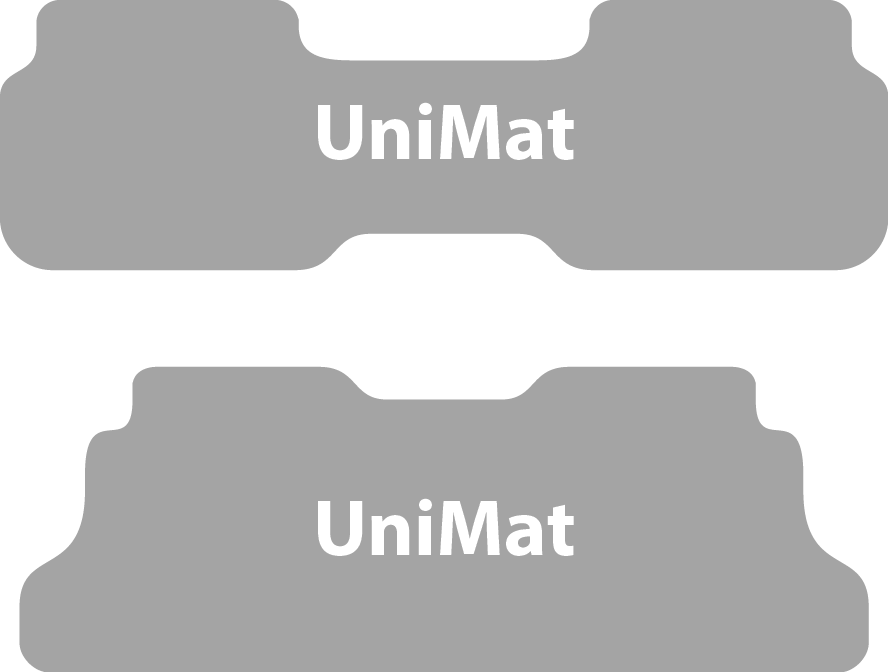 1 Uni-Front & 1 Uni-Rear Mats