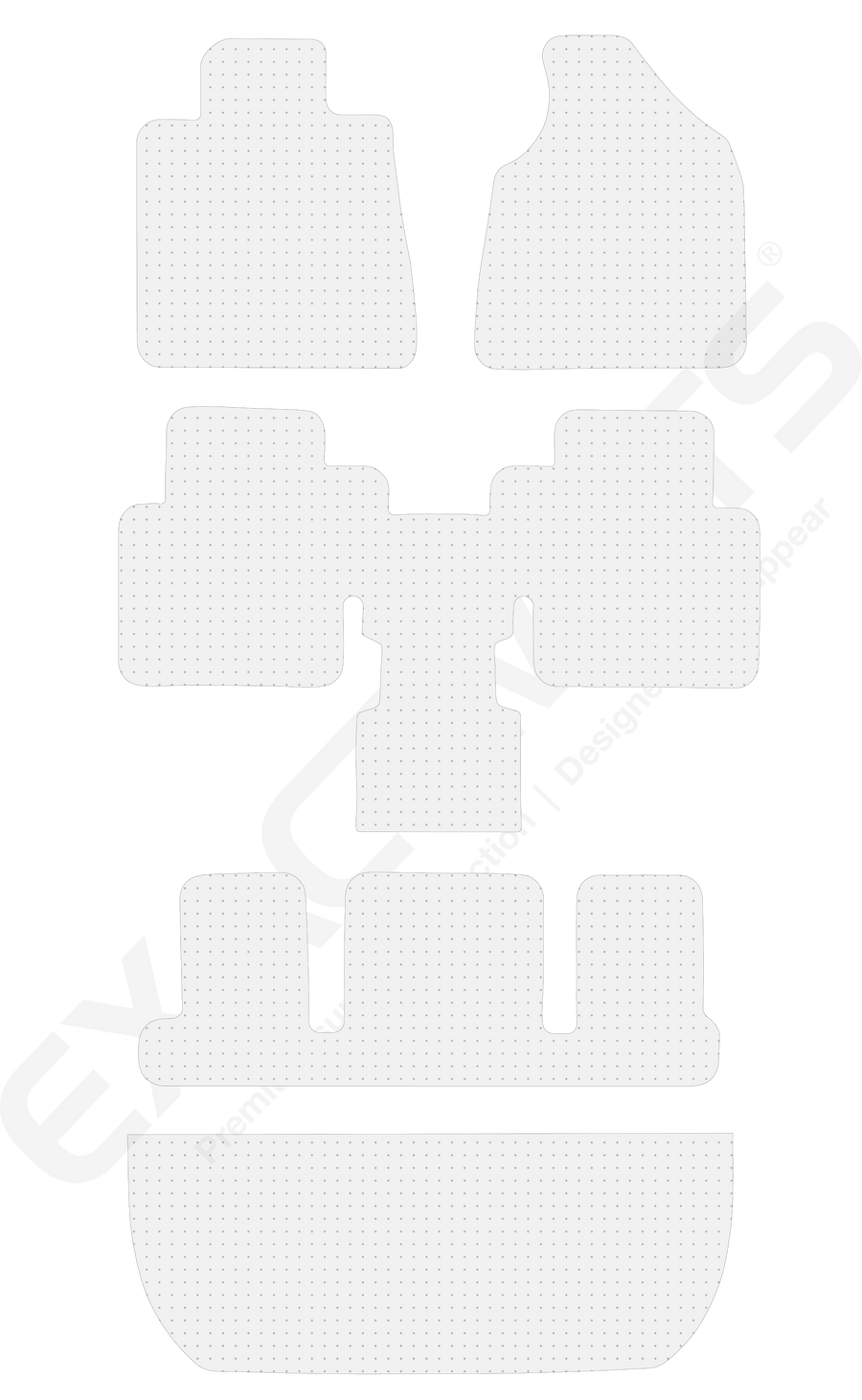 Chevrolet Traverse (2nd Row - Bucket Seating without Console) [2009 - 2017]