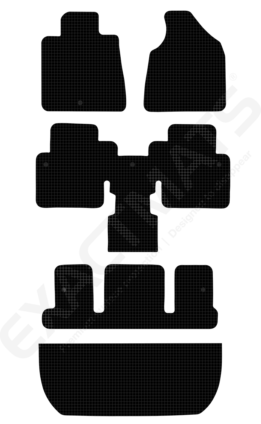 Chevrolet Traverse (2nd Row - Bucket Seating without Console) [2009 - 2017]