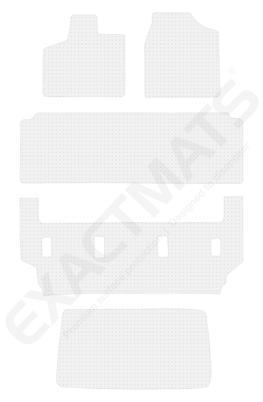 Dodge Grand Caravan (2nd Row - Bench Seating) [2008 - 2020]