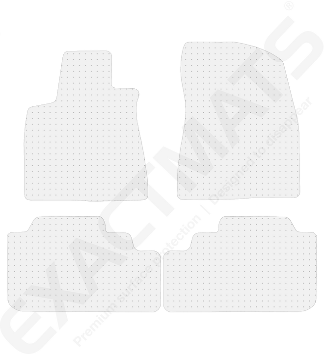 2 Front & 2 Rear Mats