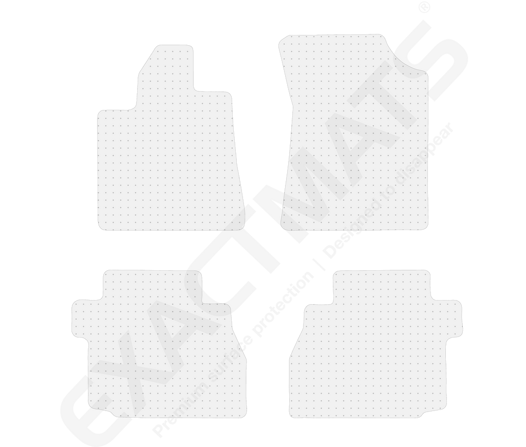 WeatherTech FloorLiner Full Set For 2012-2022 Toyota Sequoia - Black, Vehicle Specific Fit